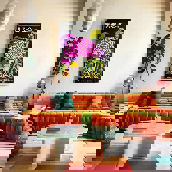 Daydream Psychedelic Mushroom Art Print Poster by Love Frankie