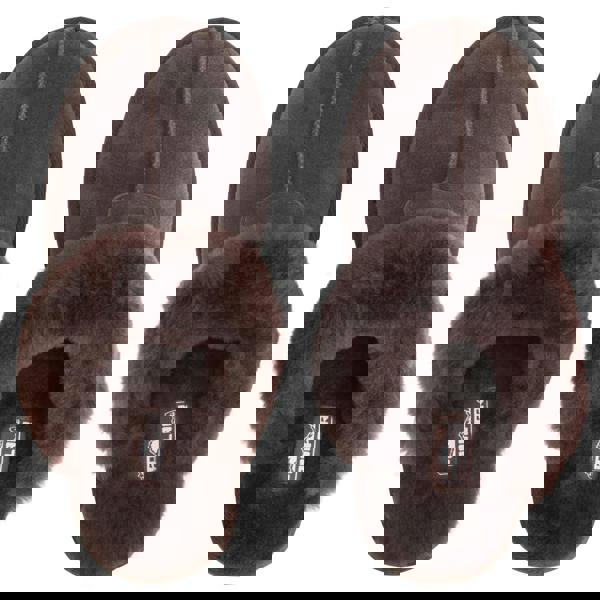 VIVA Polar Womens Real Suede Australian Winter Warm Mules