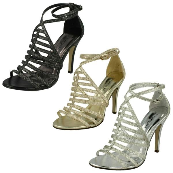 Anne Michelle Ladies Anne Michelle Glitter High Heels