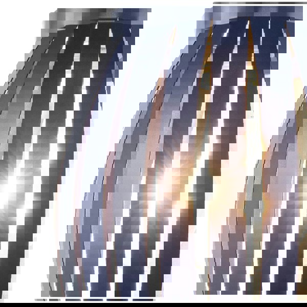 Unique Grill Style Pendant Lighting Shade in Dark Navy Midnight Blue Image 3