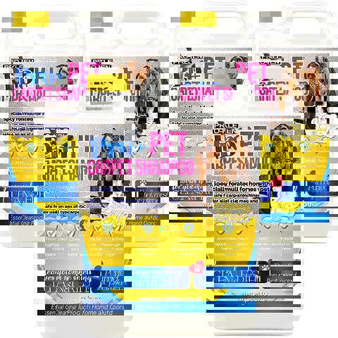 ProKleen Pro-Kleen Pro+ Carpet And Upholstery Shampoo Removes Pet Deposits & Odours 4 in 1 Concentrate Lemon Fresh 15L