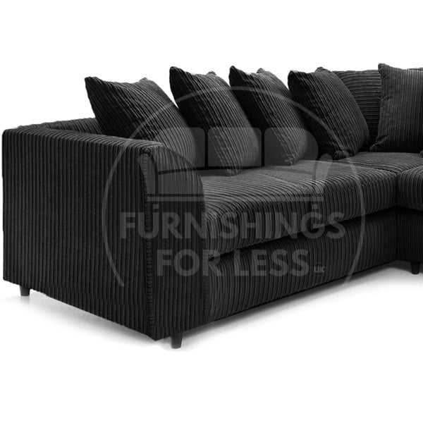 Ferguson Full Jumbo Cord Corner Sofa - 7