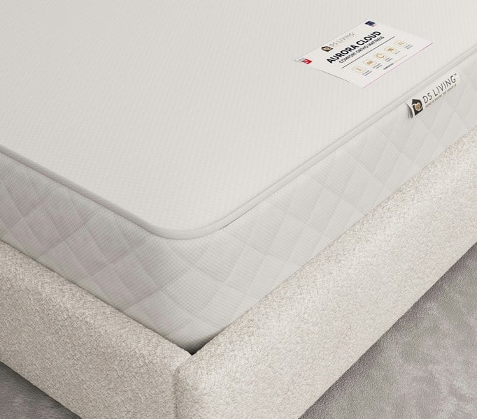 DS Living Soothe 12.5 Bonnell Spring Mattress with Reflex Foam Layers - 6ft - Super King - Aurora by DS Living