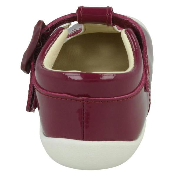 Clarks Girls Clarks Casual T-Bar Shoes Roamer Star