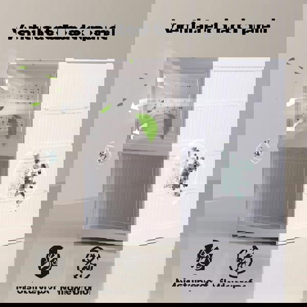 Levede Shoe Box Foldable Home Shoe Shelf Ventilated Storage Organizer 6 Pcs