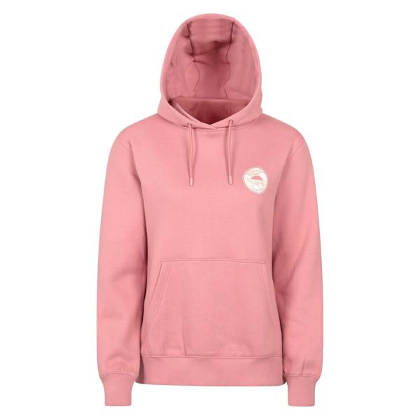 Mountain Warehouse Womens/Ladies Landscape Regular Hoodie - Pale Pink - 