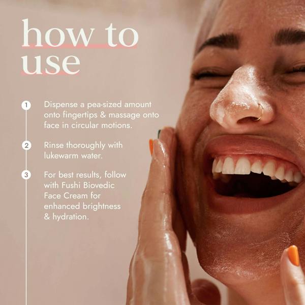Fushi Biovedic Exfoliating Face Wash 150ml - Additional 9