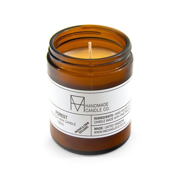 Anchor & Crew Handmade Candle Co. Forest Scented Soy Wax Candle (180ml) (Exclusive)
