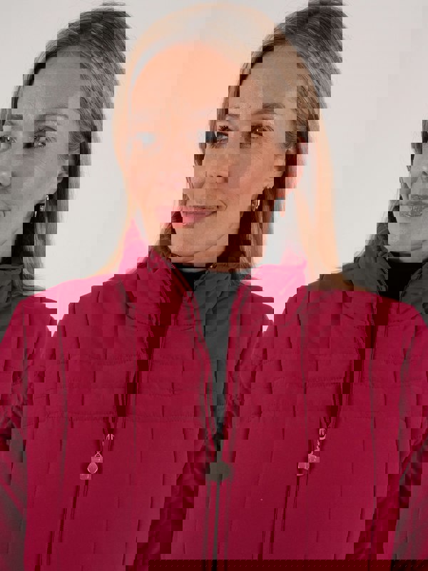 PennyPlain Quilt Jacket - Berry