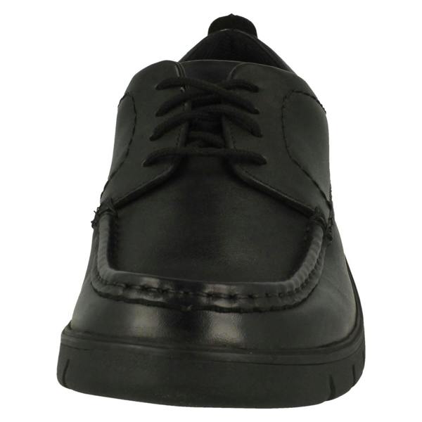 Clarks Boys Clarks Lace Up Moccasin Shoes Branch Lace Y