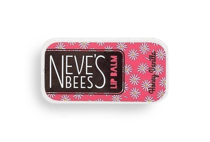 Neve's Bees Honey Vanilla Lip Balm - perfect for peeling lips