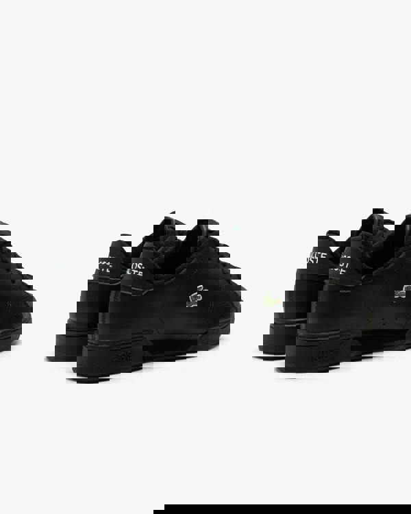 Lacoste Mens Carnaby Cup Sneakers - Black/Black 02H