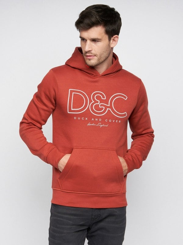 Duck and Cover Icarusa Hoodie - Red