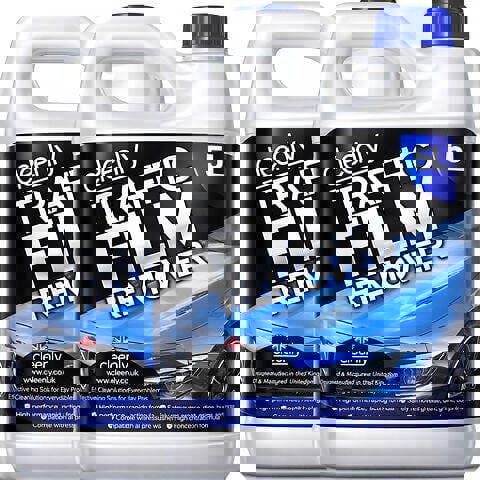 Cleenly Traffic Film Remover - Heavy Duty TFR Cleans Dirt, Grime, Bugs & More L