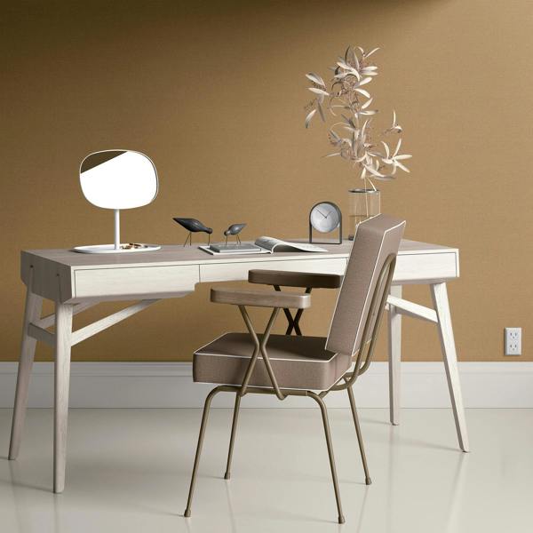 Elle Decoration By Erismann Hessian Textured Luxury Wallpaper