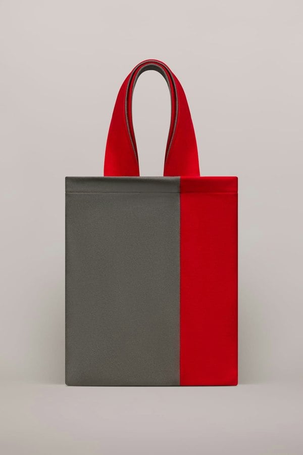 Bo Carter Helianthus Bag - Red & Grey