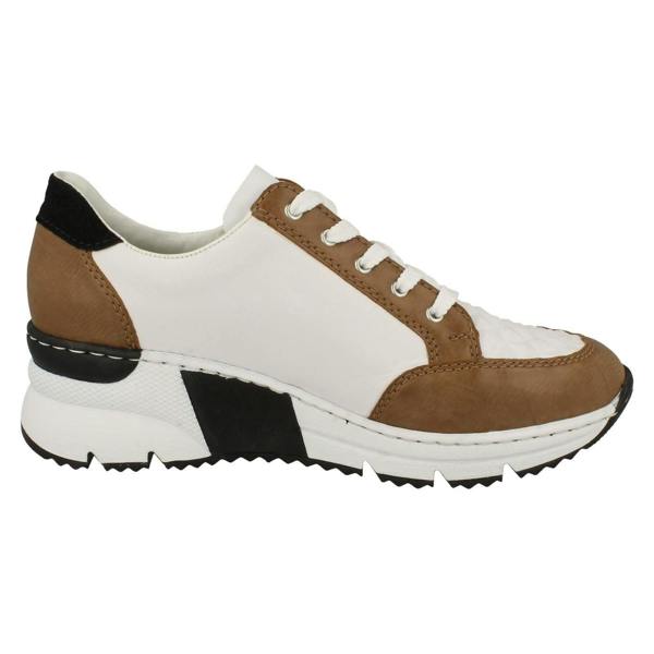 Rieker Ladies Sneakers By Rieker Wedge Heeled Trainers N6303