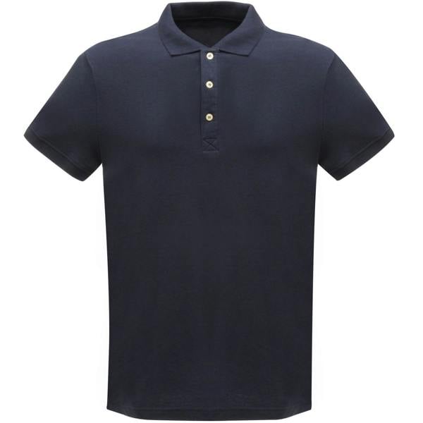 Regatta Classic Mens 65/35 Short Sleeve Polo Shirt - Navy - 