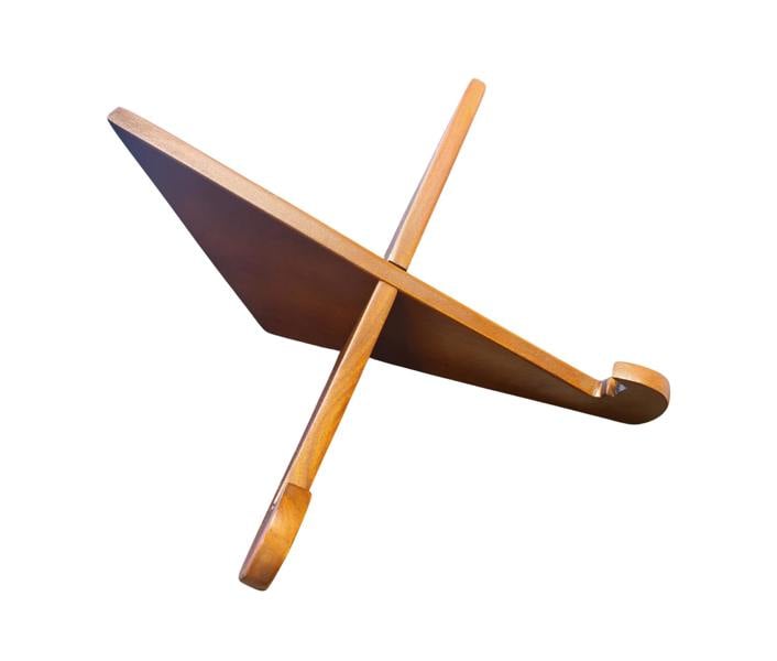 Memorials Direct Mahogany Stand for Granite Memorial Plaques | Solid Wood Display Stand