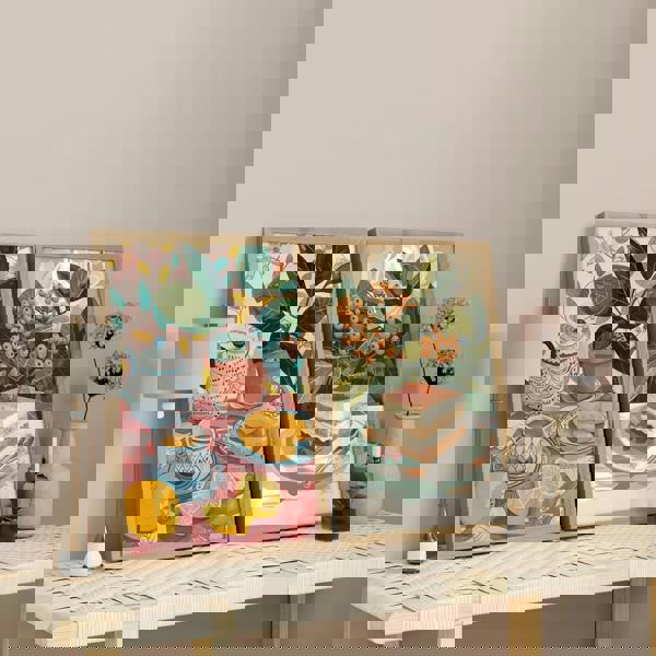 Wall Decor Ideas For Hallway | Set of 2 Italian Lifestyle Wall art Prints