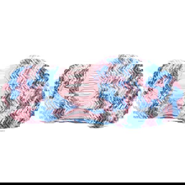 K-Swiss Childrens/Kids Hypercourt Express 2 Faux Leather Tennis Trainers - Blue/White - 