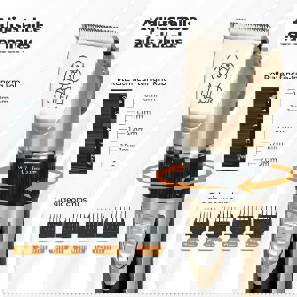 Skylos Pet Clipper Cat Dog Grooming Kit Trimmer Shaver Cordless Rechargeable