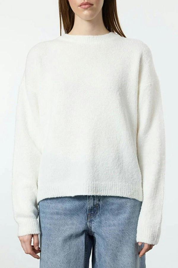 WOVCOR Soft Textured Knit Sweater