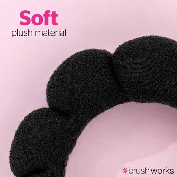 Brushworks Black Cloud Headband