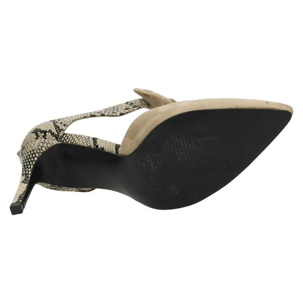 Spot On Ladies Spot On Bow Detail Court Shoe