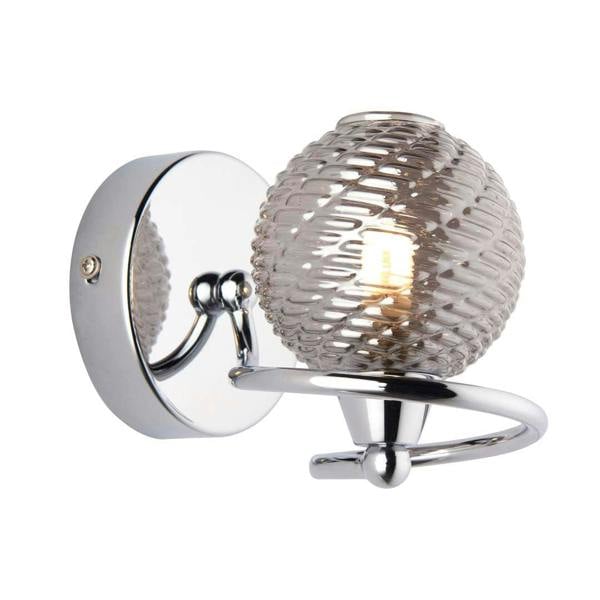 Pagazzi Lighting Twine Polished Chrome Wall Light