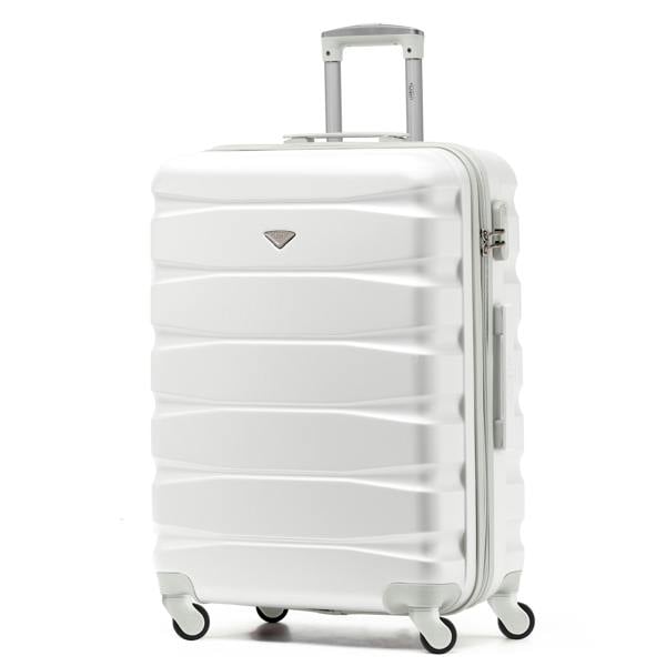 Flight Knight 25" Medium Suitcase Check-in Hold Luggage Hard Shell 4 Wheels TSA Lock