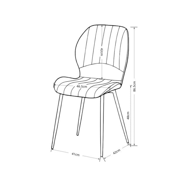Outdoor Living Kayci Round Oak Dining Table with 4 Jaydn Chairs