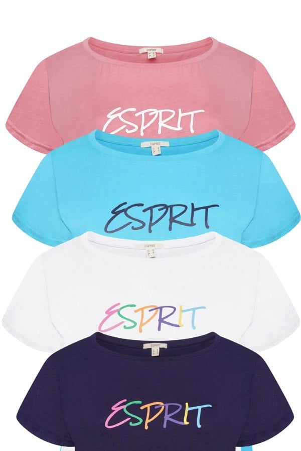 Esprit Ladies T-Shirt Pack of 4  Style 1