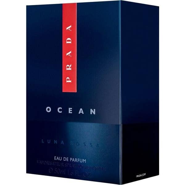 Prada Luna Rossa Ocean Pour Homme 50ml Eau De Parfum EDP Spray For Him