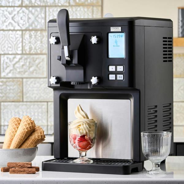 Cooks Professional Soft Serve Ice Cream Maker + 6 x Mr Whippy Ice Cream Mix