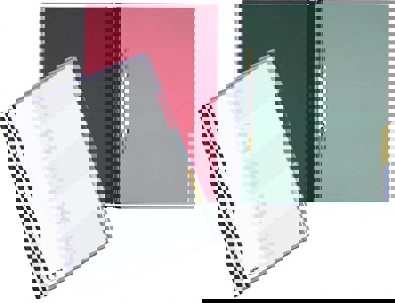 Durable DIVISOFLEX 5 Part Organiser File with Index Tabs | 5 Pack | A4 Blue