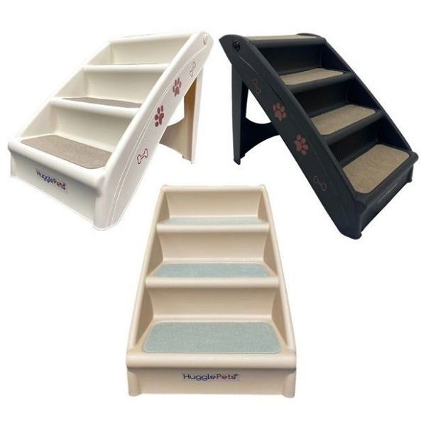 HugglePets Plastic Pet Stairs / Steps