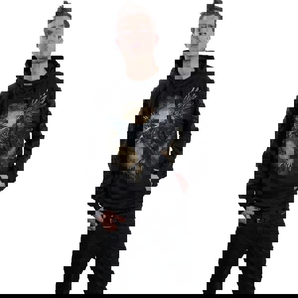 Spiral Direct RAVEN WISE - Hoody Black