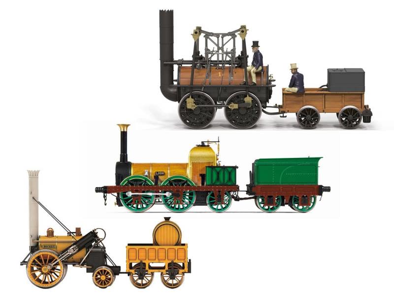 Hornby Birth of the Railways 200th Anniversary Train Pack (3)