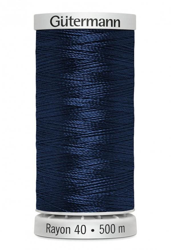 Gutermann No 40 Sulky Rayon Embroidery Thread 500m Rayon Thread Suitable For Embroidery