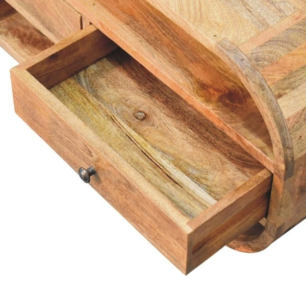 Artisan Furniture 2 Drawer Curved Edge Media Unit