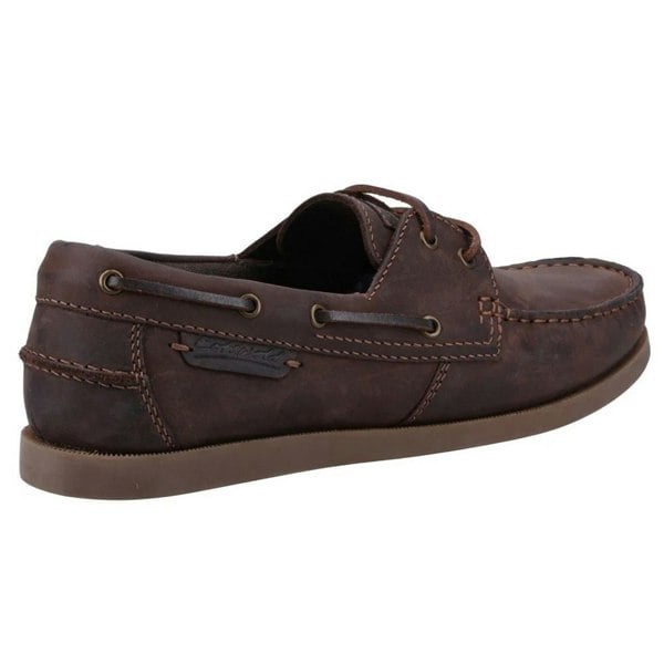 Cotswold Womens/Ladies Waterlane Leather Boat Shoes - Brown