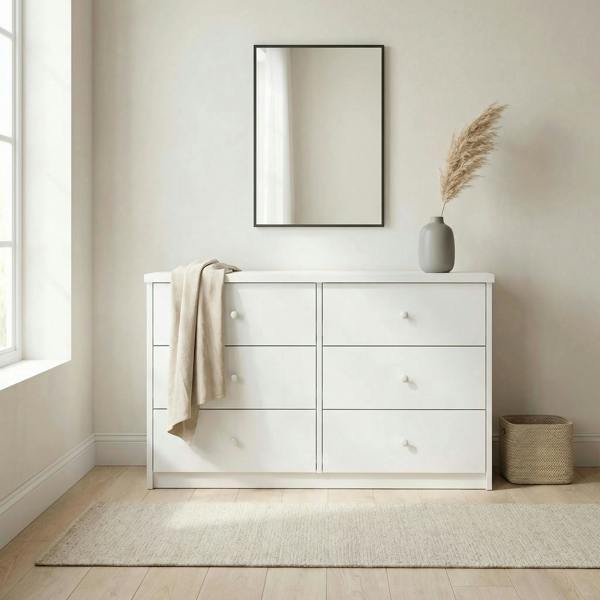 Core Products Freya 3 + 3 Wide Chest of Drawers