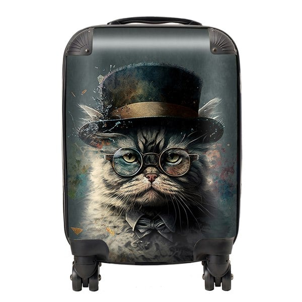 Warren Reed Selkirk Rex Cat Splashart Suitcase