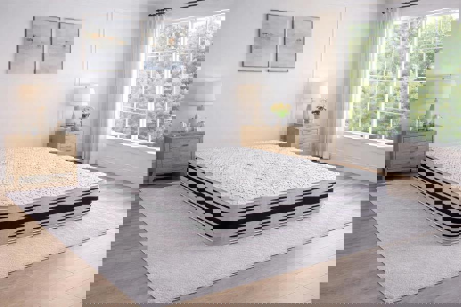 Nexus Mattress Cashmere 2000 Memory Foam Pocket Spring Mattress - 25cm