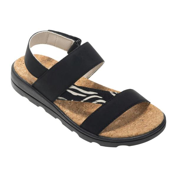 Regatta Womens/Ladies Rylie Zebra Print Sandals - Black - 
