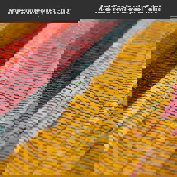JVL Recycled Handmade Chindi Door Floor Mat 50x80cm, Multi