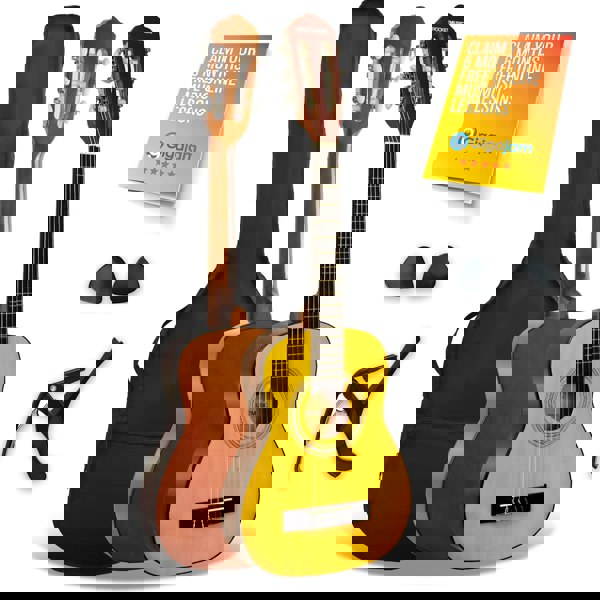 Rocket 1/4 Size Classical Guitar Starter Pack Classical Guitars