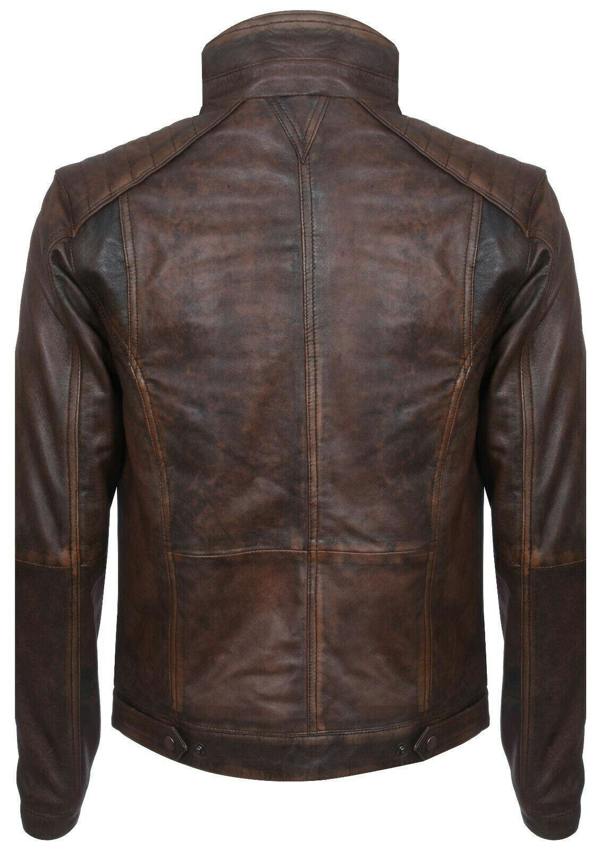 Infinity Leather Men's Vintage Leather Biker Jacket-Cape Town