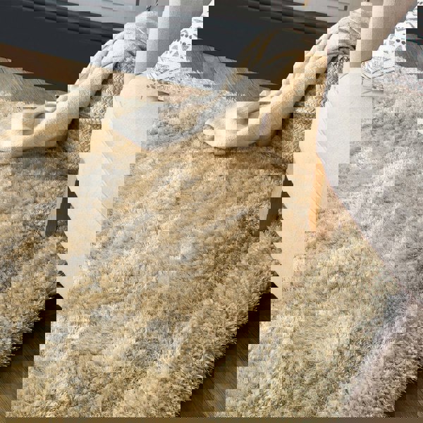 Origins Shimmer Shaggy Border Champagne